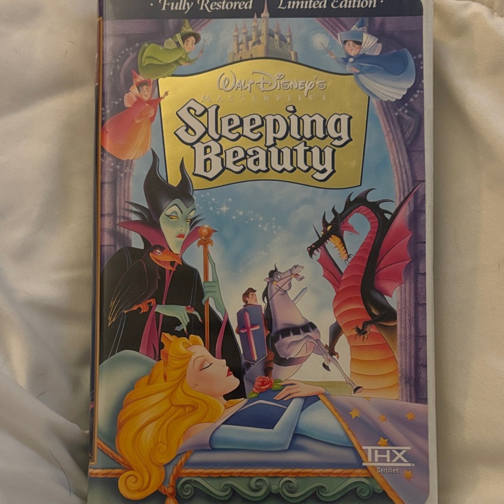 Walt Disney Sleeping Beauty Limited Edition VHS